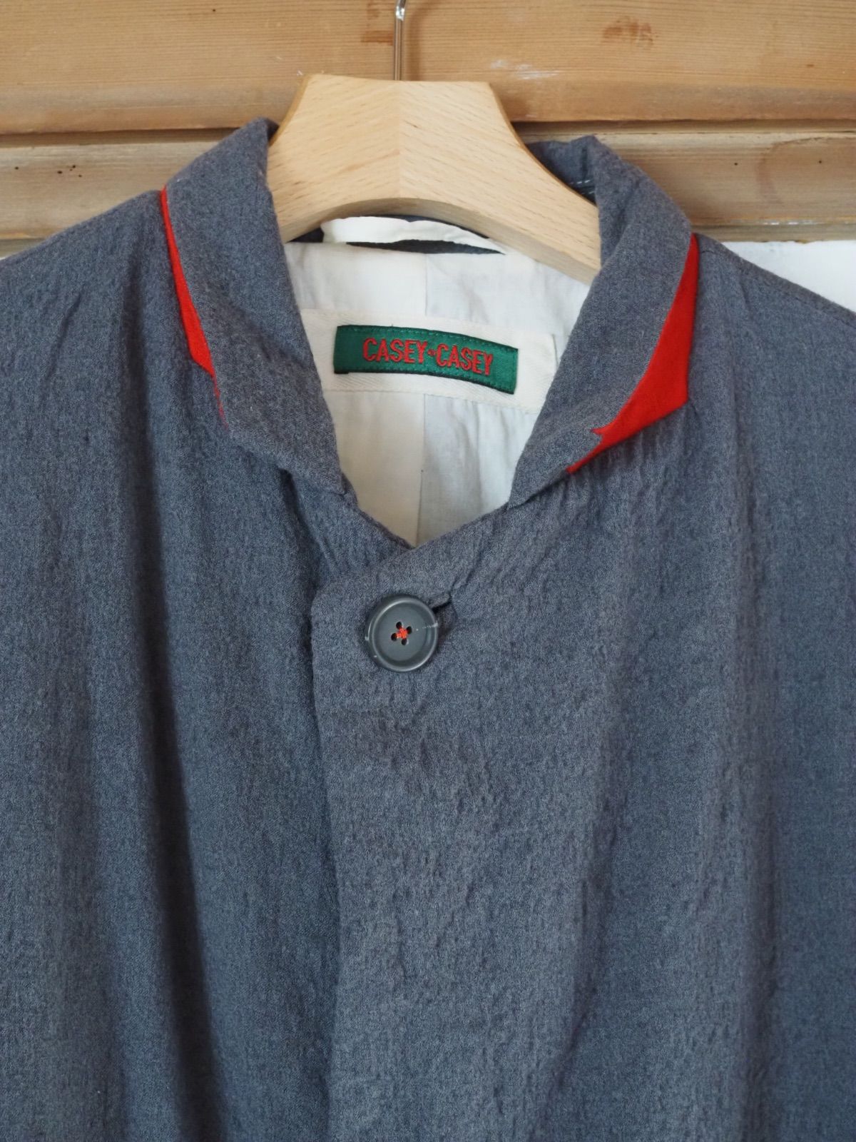 CASEY CASEY グレー ウールジャケット サイズM MADE IN FRANCE