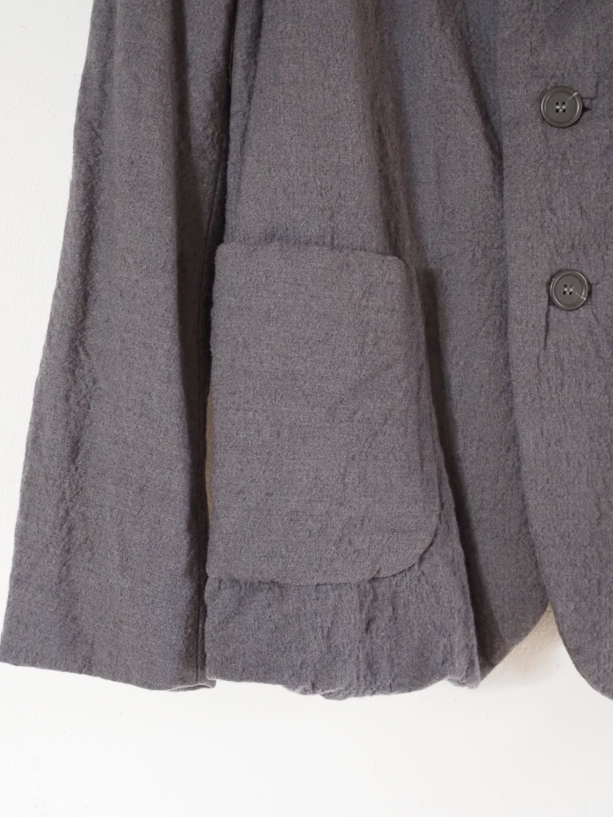CASEY CASEY グレー ウールジャケット サイズM MADE IN FRANCE