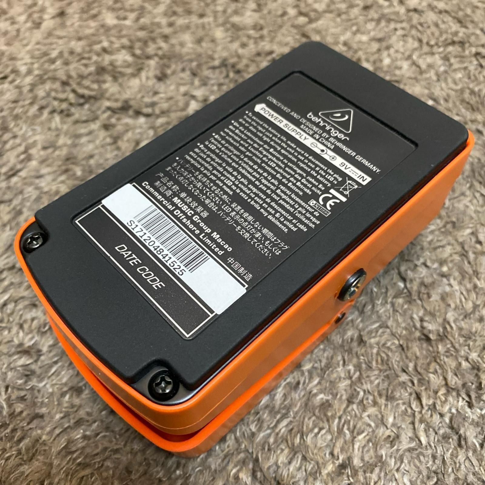 尾張小牧店】【楽器】 中古 BEHRINGER | ベリンガー エフェクター