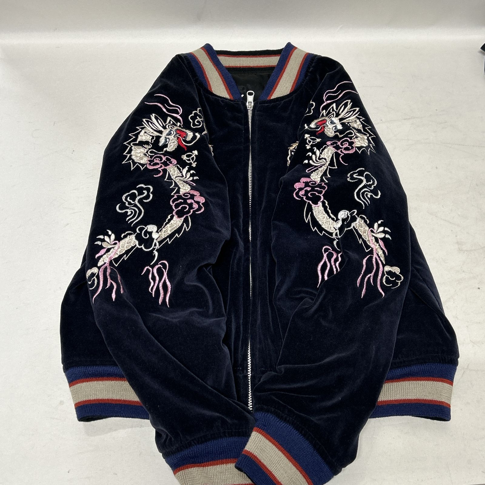 浜館75-1001] [店舗併売品] HOUSTON ヒューストン ベロア・サテン