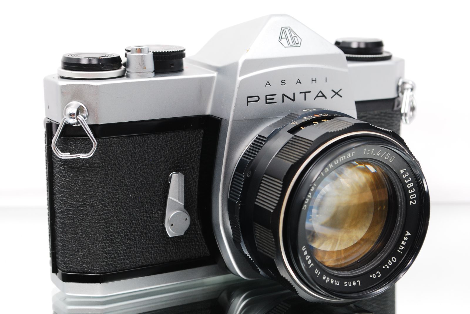 ASAHI アサヒ PENTAX ペンタックス SLシルバー Super-Takumar50/2