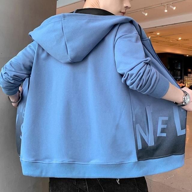 スウェット パーカー メンズ ストレッチ ジップパーカー アウター メンズ ジップアップ 長袖 プルオーバー トップス フード付き ph109 thumbnail 2