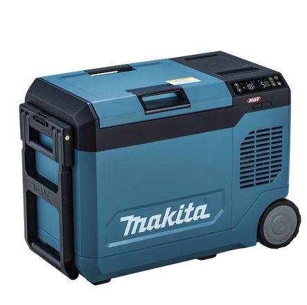 マキタ(makita) 充電式保冷温庫 23L 40Vmax 18V AC100V CW006GZ 本体のみ 6面真空断熱パネル 2部屋モード 青 【正規販売店メーカー保証付き】