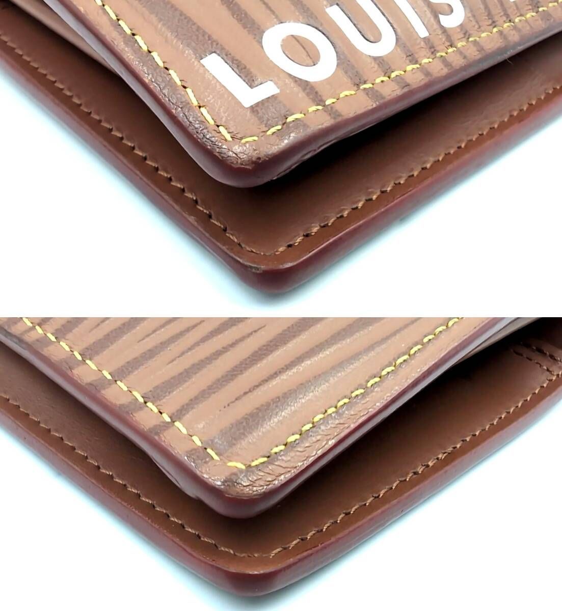 □LOUIS VUITTON M82631 ICチップ ルイヴィトン ポルトフォイユ ブラザ