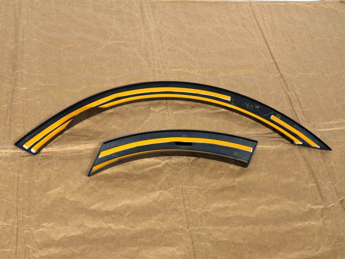 トヨタ純正プリウスαZVW40Wモデリスタ クロススタイルフェンダーガーニッシュ 新品 プリウスα ZVW41W 純正OP モデリスタ 右リアフェンダー