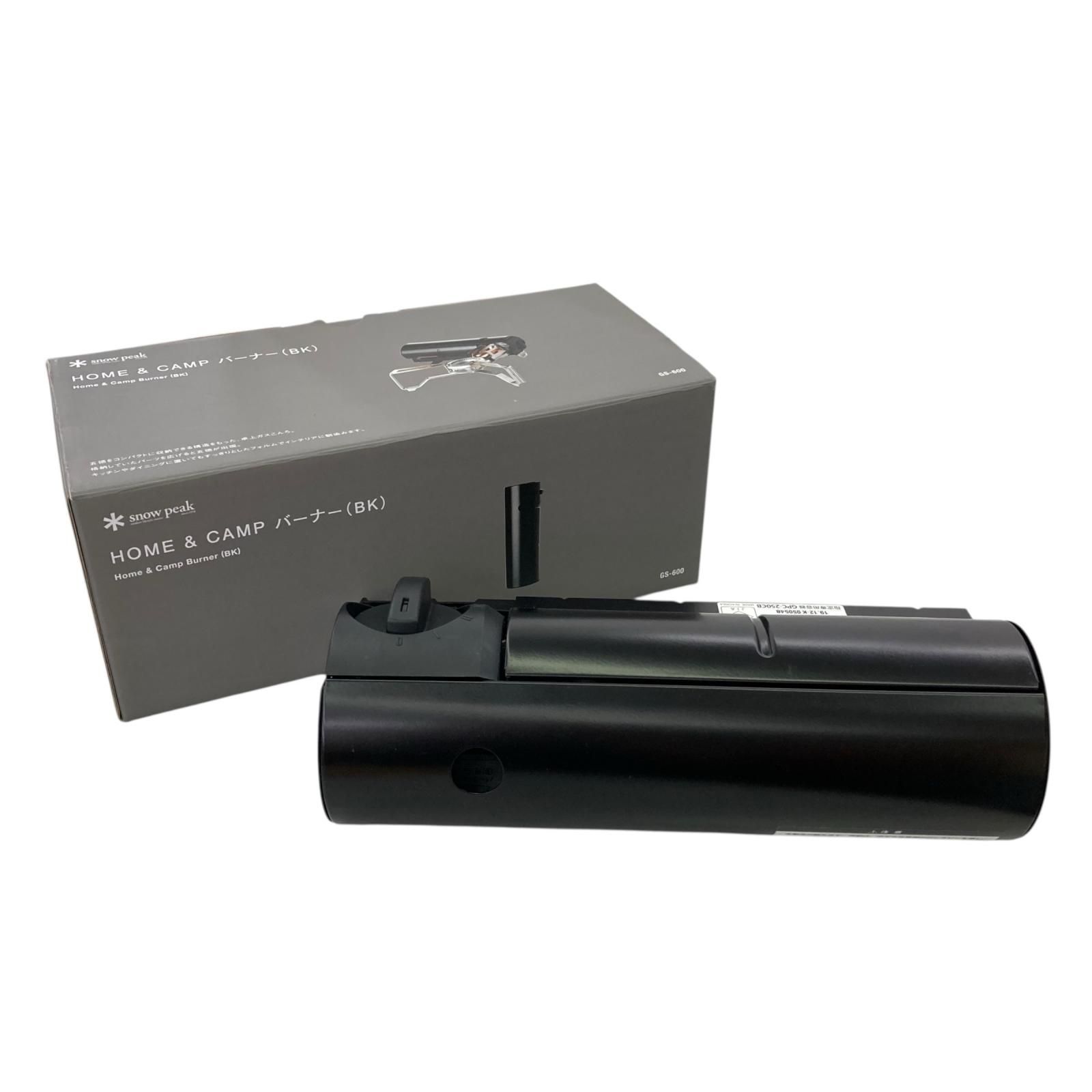 186000 snowpeak スノーピーク HOME&CAMP バーナー GS-600 ブラック