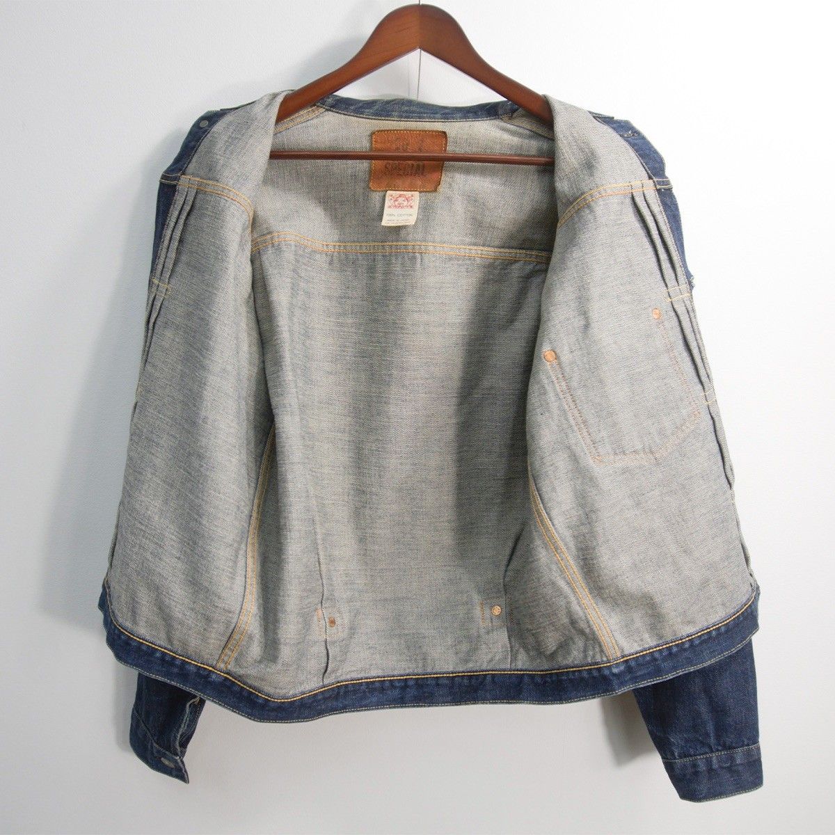 大戦モデル】EVISU 【LOT.1213 1st type デニムジャケット】40