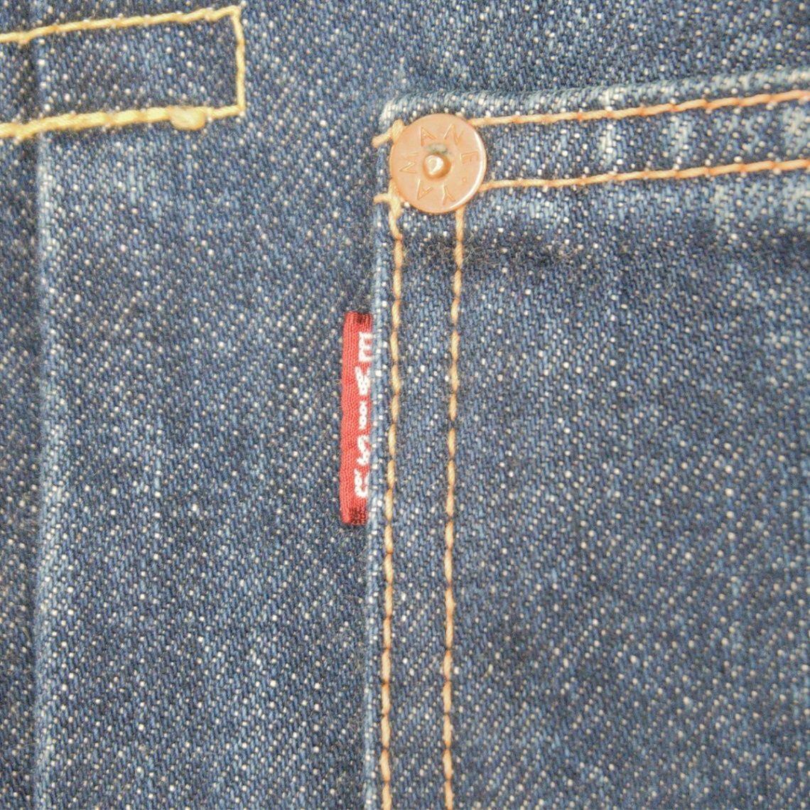 EVISU エヴィス NO1 SPECIAL大戦モデルファーストビッグサイズ42 大戦モデル】EVISU 【LOT.1213 1st type デニムジャケット】40