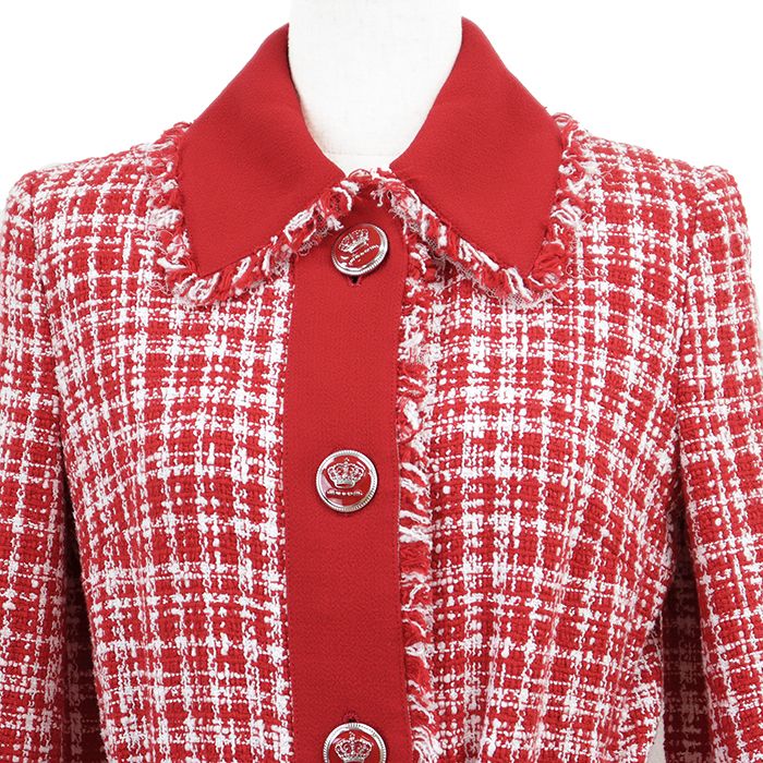 新品同様】DOLCE&GABBANA ドルチェアンドガッバーナ ツイード ロング