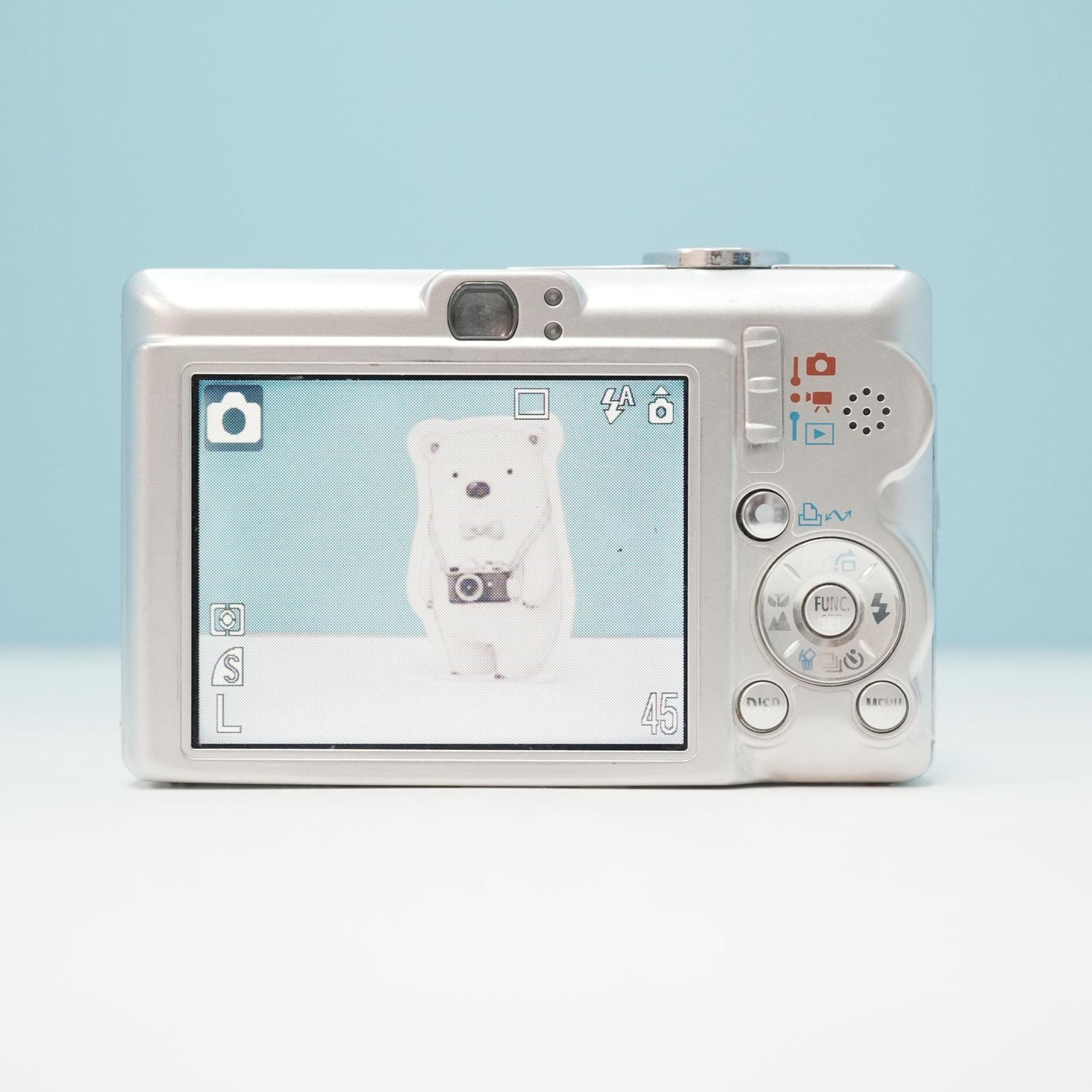 Canon IXY DIGITAL 60 デジカメ スマホ転送OK フルセット シロクマ