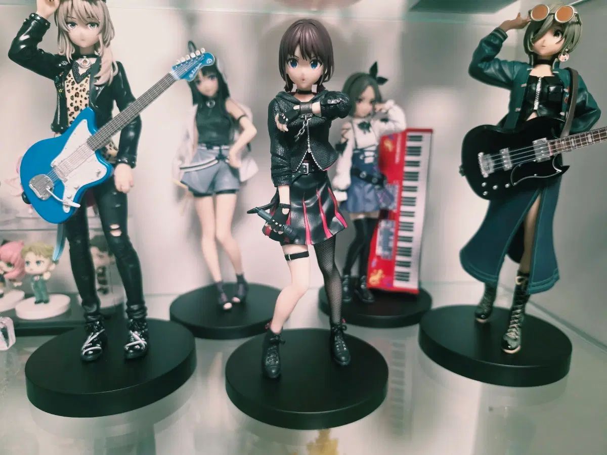 ガールズパンツァー SEGA フィギュア 5種 開封展示 / ボックス×