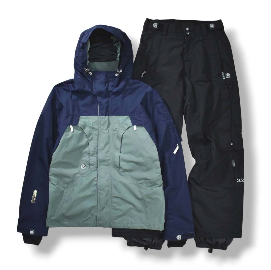 241 スノーボードウエア 上下セット GORETEX 90s セッションズ SESSIONS ゴアテックス GORE-TEX サミット SUMMIT