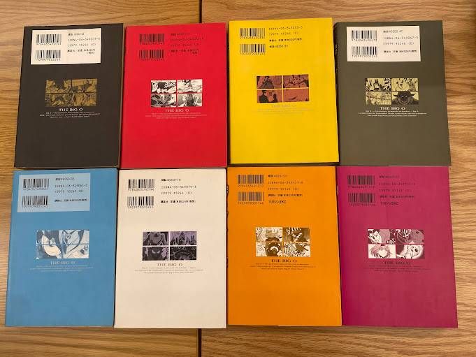 全巻セット】THE ビッグオー 1〜6巻 ＋ LOST MEMORY 1〜2巻 計8冊完結