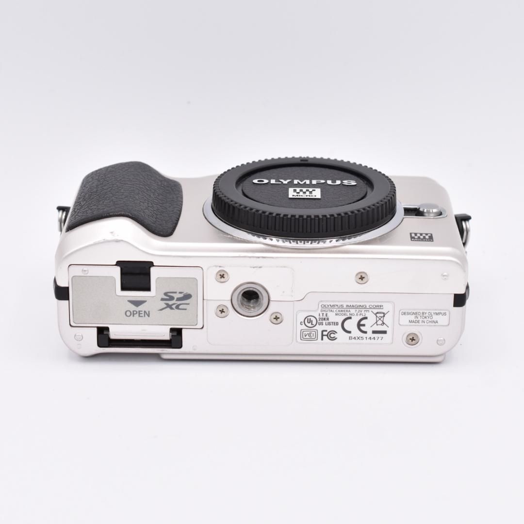 OLYMPUS PEN Lite E-PL2 シルバー 動作確認済 ボディ - メルカリ