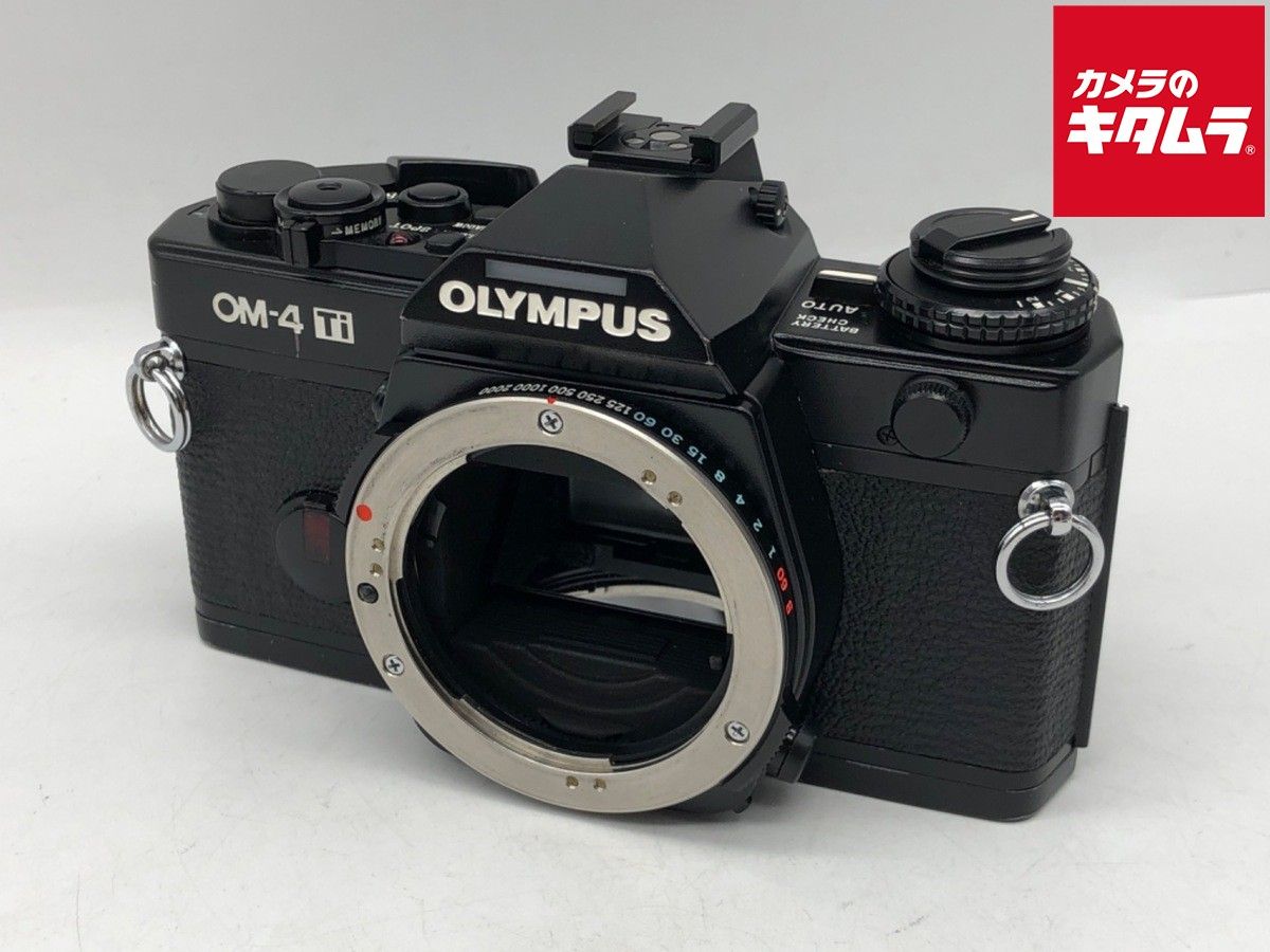 中古】 【並品】 オリンパス OM-4Ti Black - メルカリ