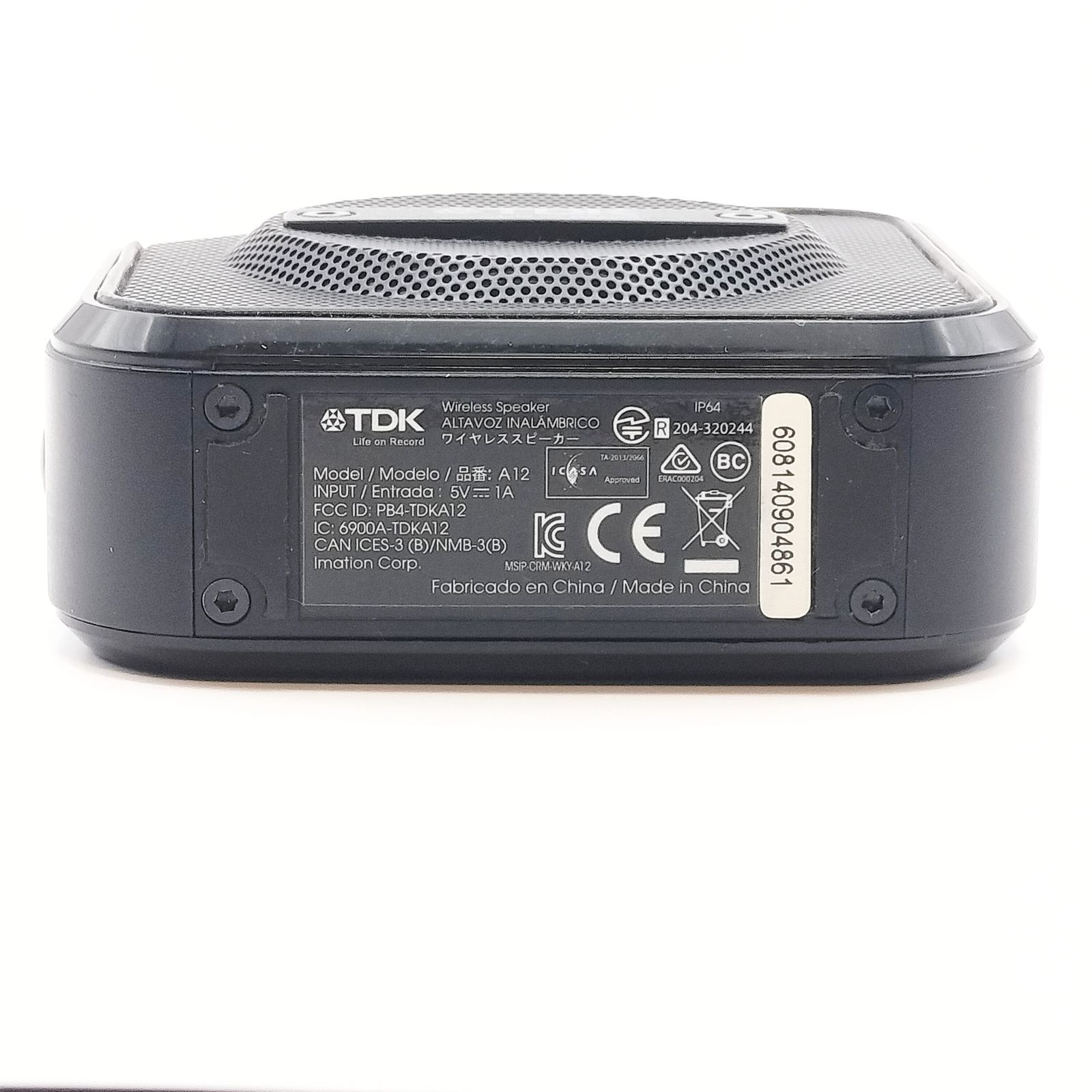 TDK Life on Record TREK Micro A12 ポータブル Bluetoothスピーカー