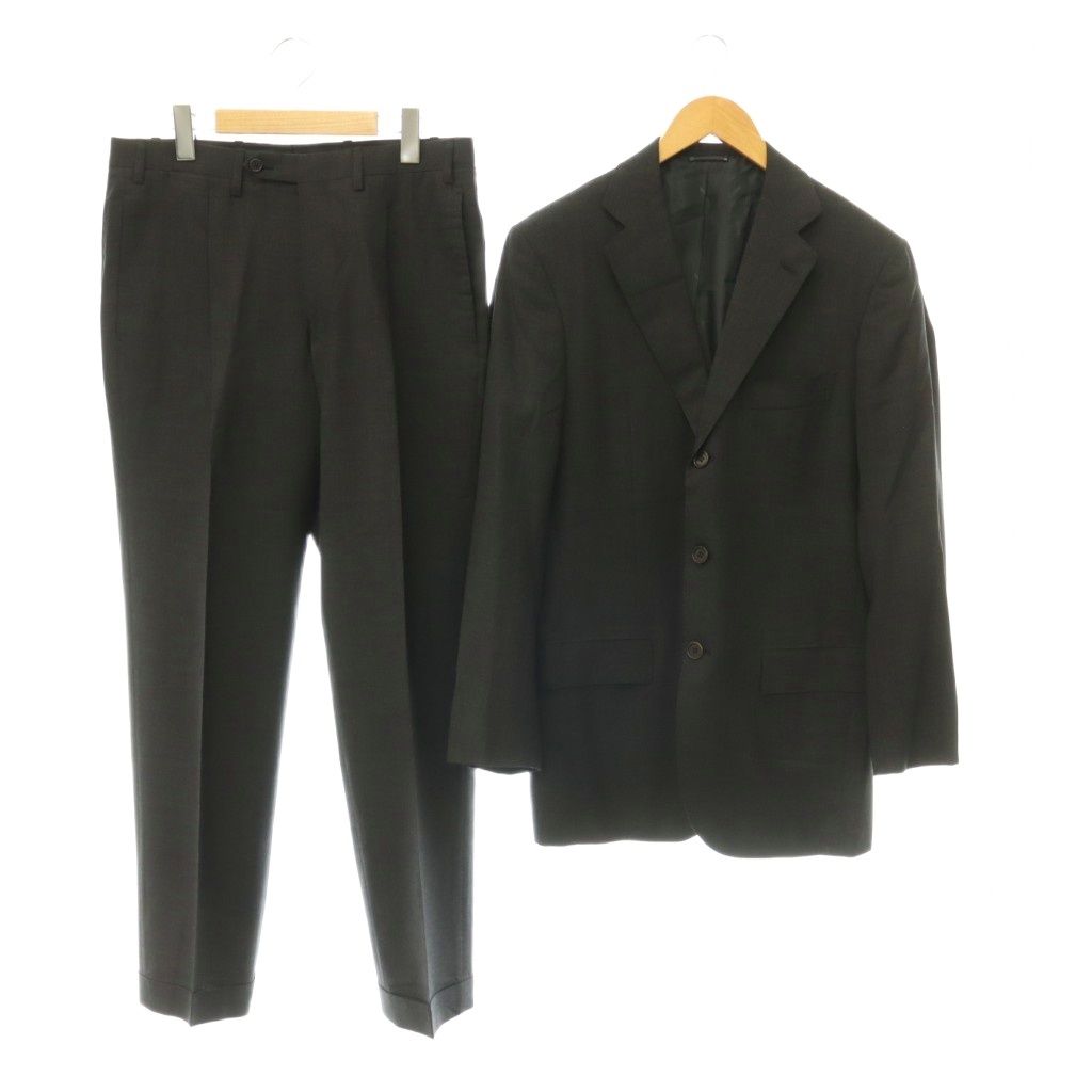 キトン Kiton キートン ウール 3Bスーツ セットアップ 上下 テーラード