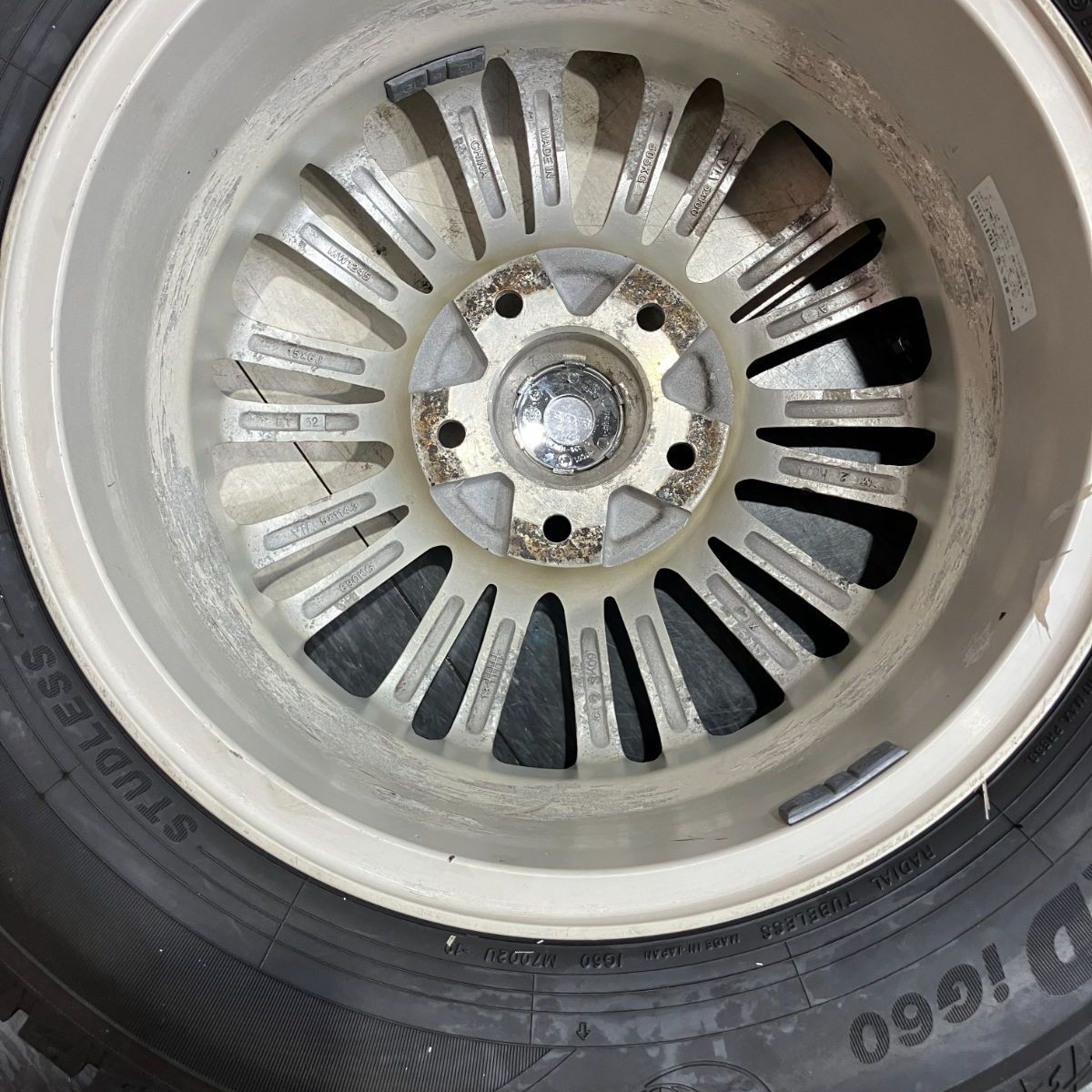 YOKOHAMA iceGUARD iG60 195/65R15 スタッドレスタイヤ アルミホイール