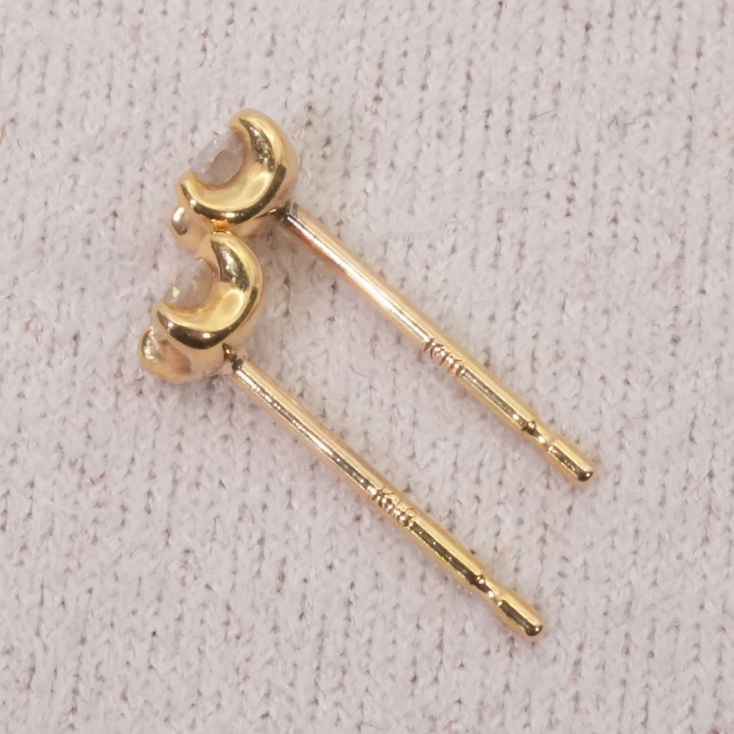 アガット K18 ダイヤモンド ピアス 深津 agete /26-1840 - メルカリ