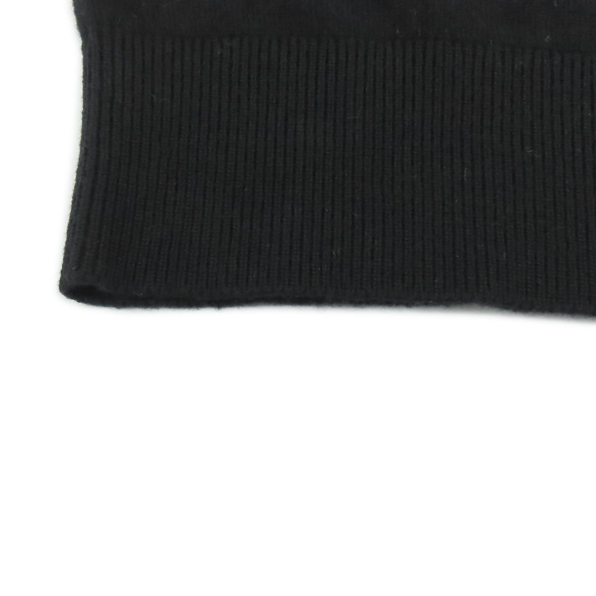 シャネル CHANEL 半袖 ニット P56112K07327 ブラック 黒xピンク