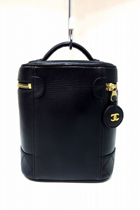 235276】CHANEL シャネル 極美 95年製 ビコローレ バニティバッグ
