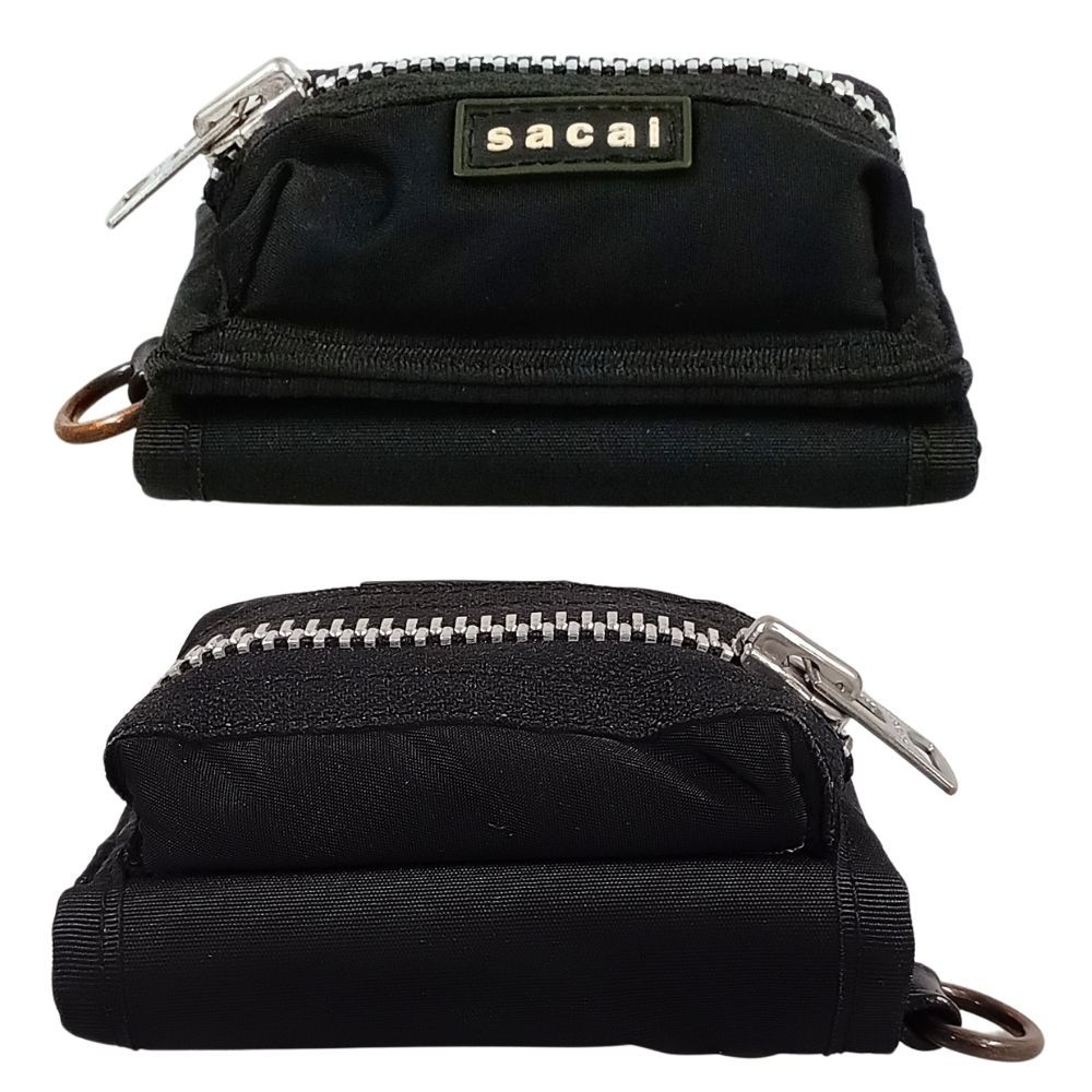 SACAI サカイ × PORTER ポーター Pocket Trifold Wallet 三つ折り財布