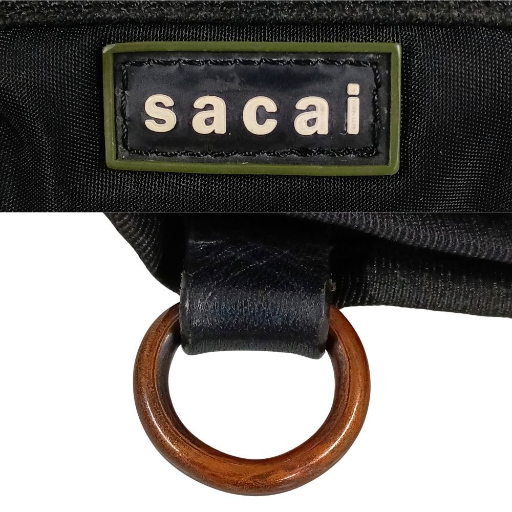 SACAI サカイ × PORTER ポーター Pocket Trifold Wallet 三つ折り財布