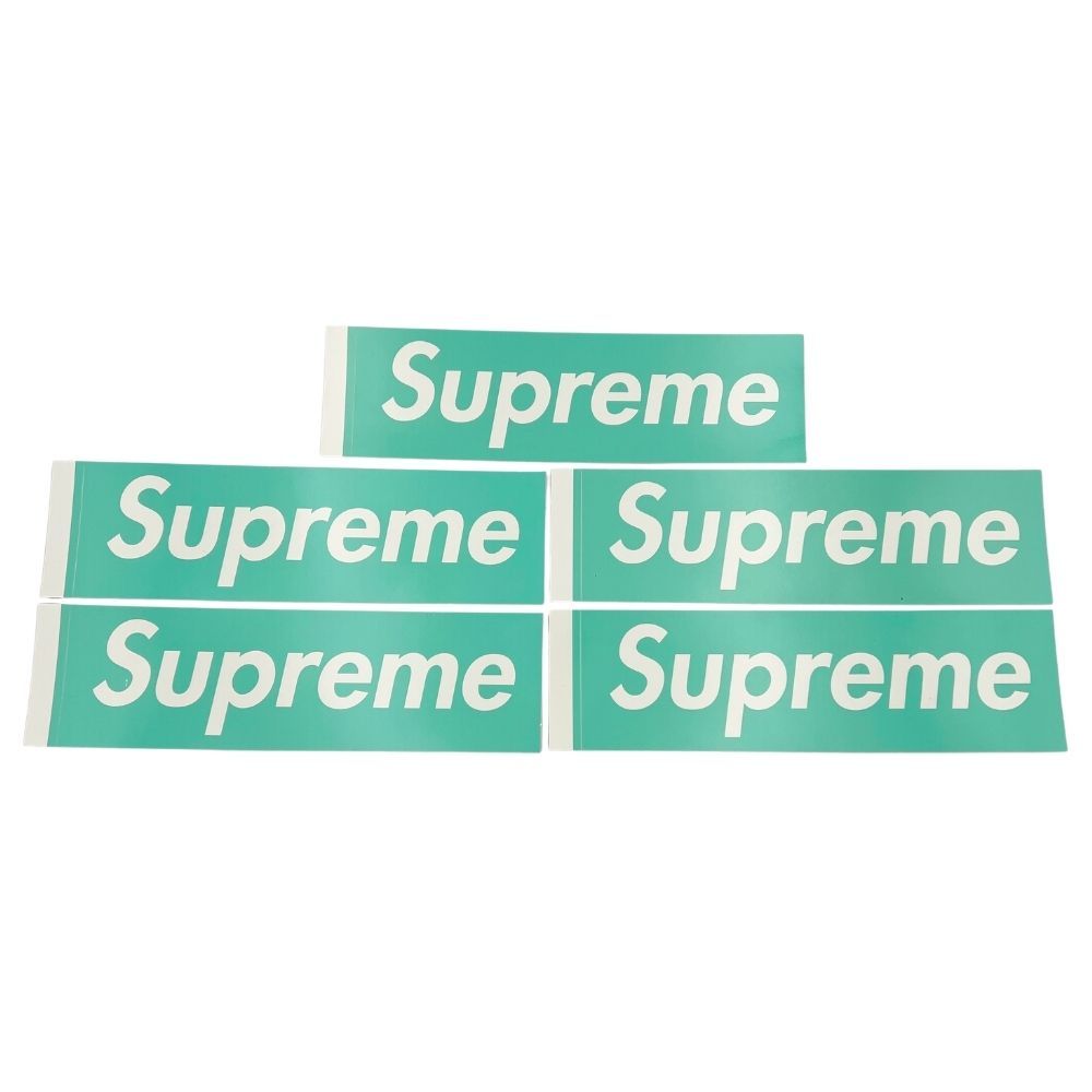 SUPREME シュプリーム Box Logo Sticker Tiffany&Co. ティファニー