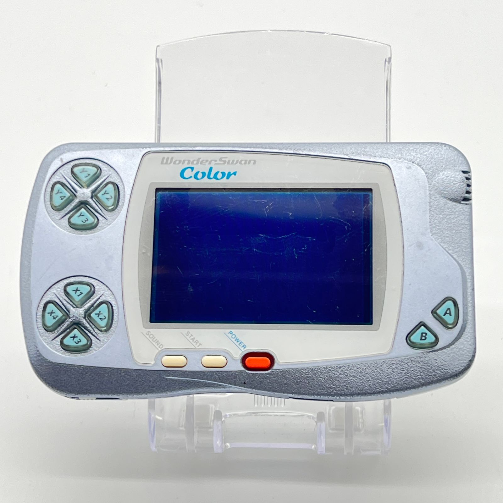WONDERSWAN COLORパールブルー ワンダースワンカラー ジャンク品】WonderSwanColor(ワンダースワンカラー) パールブルー