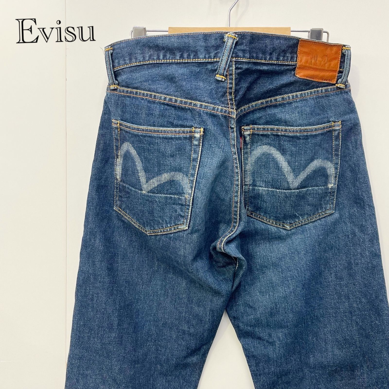 Evisu エヴィス デニム ジーンズ 32×35 Lot2000 日本製 コットン 綿 