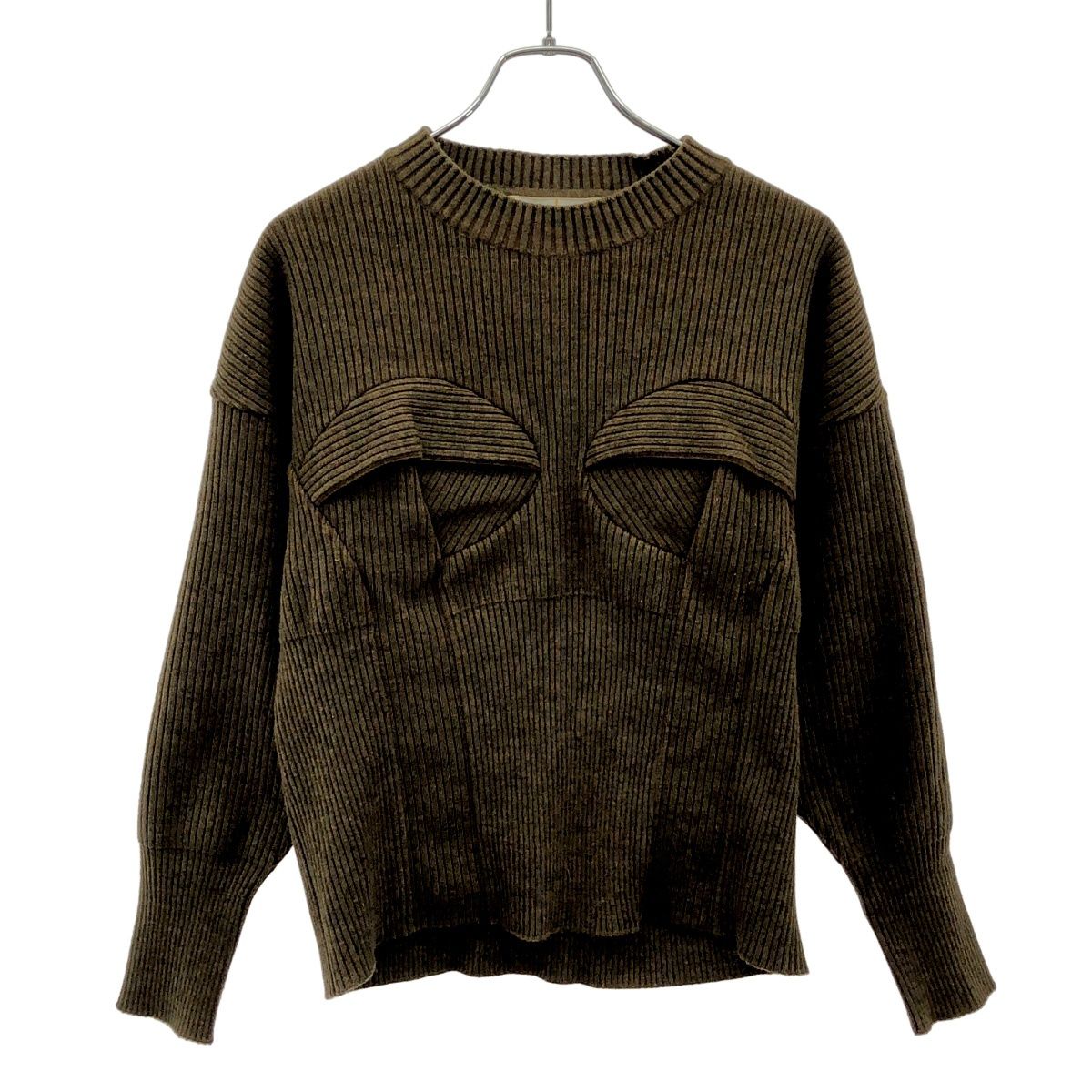 未使用♡タグ付き　AKIRANAKA アキラナカ　ニットショートパンツ　2 AKIRA NAKA アキラ ナカ フロントデザインニットプルオーバー AW2106