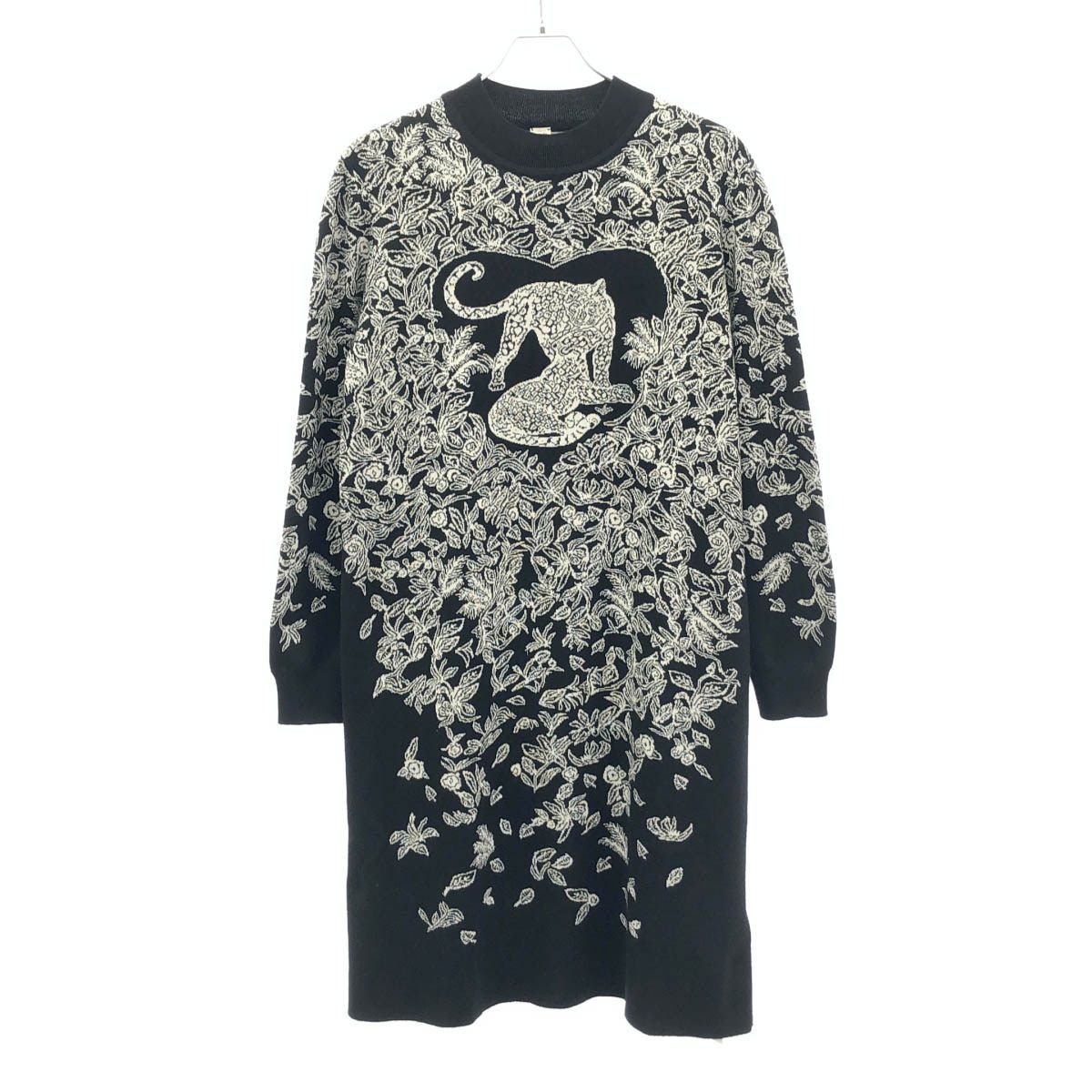HERMES エルメス JUNGLE LOVE ジャングルラブ カシミヤシルクニット