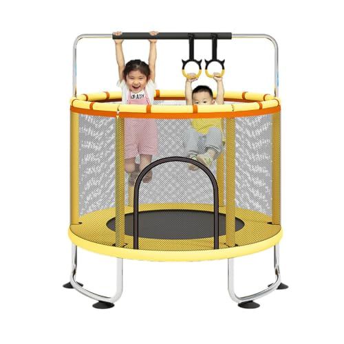 子供用トランポリン 室内用 直径120/140/150cm 耐荷重200kg 高さ3段階調節 安全ネット 吊り輪2個 横バー付き★m 4a9a3471 14,044円
