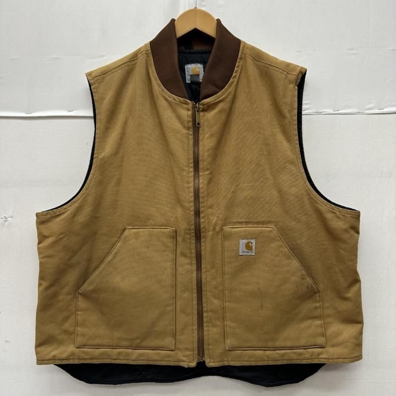 カーハート メキシコ製 ダック ベスト V01 BRN メンズ XXL ISItems