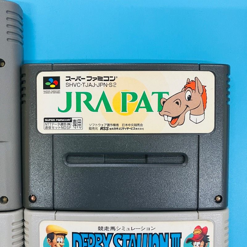 4点セット】スーパーファミコン ダービースタリオン96 JRA PAT