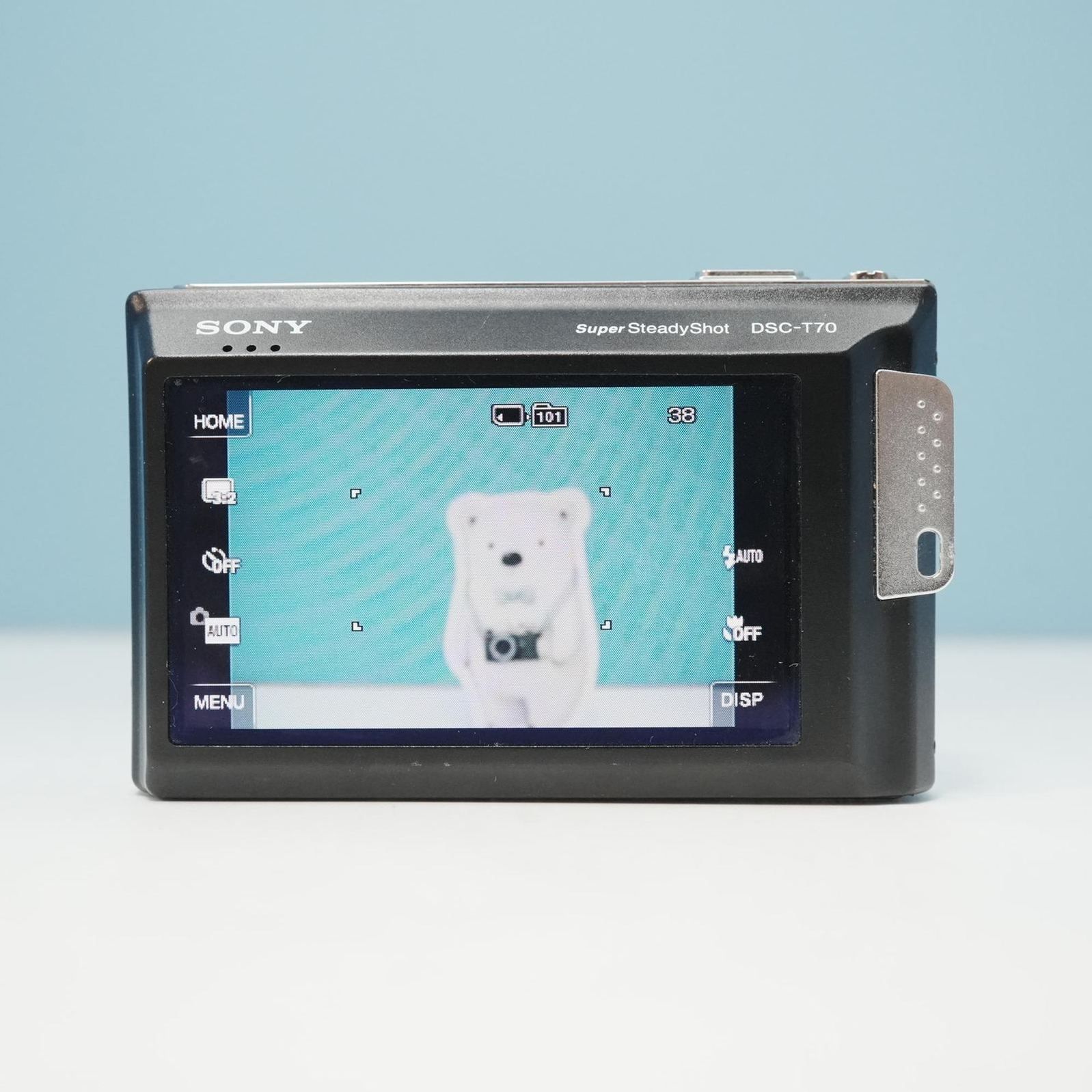SONY Cyber-shot DSC-T70 デジカメ スマホ転送OK フルセット シロクマ