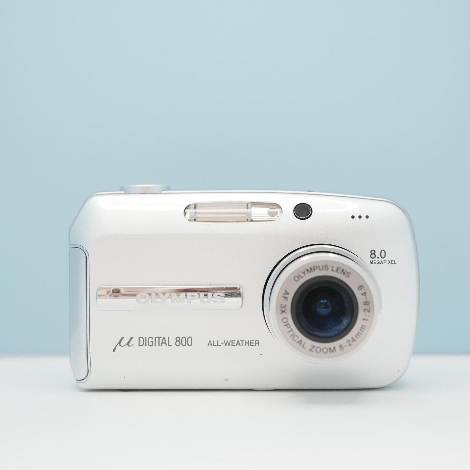 OLYMPUS μ DIGITAL 800 デジカメ シロクマカメラ a7776 - メルカリ