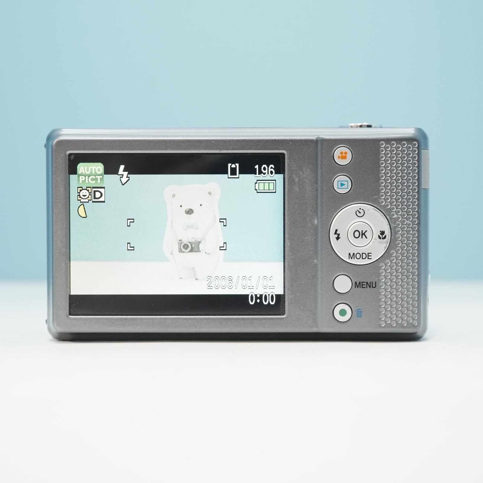 PENTAX Optio VS20 デジカメ スマホ転送OK フルセット 美品 シロクマ