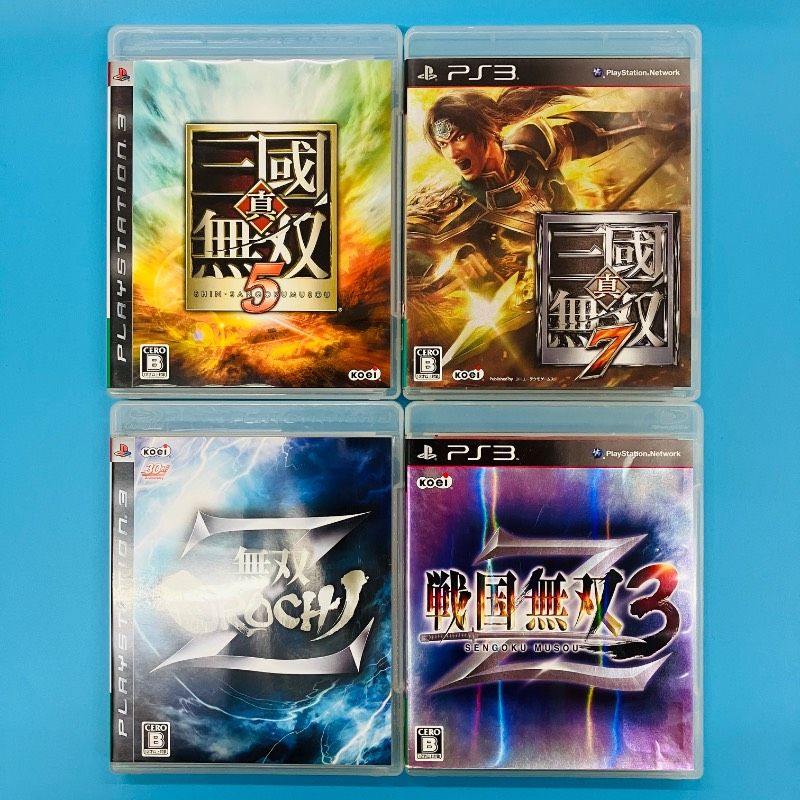 4点セット】【ディスク美品】PS3 真・三國無双5 真・三國無双7 無双