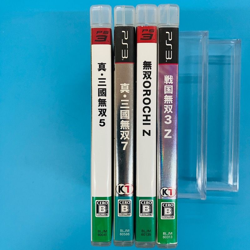 4点セット】【ディスク美品】PS3 真・三國無双5 真・三國無双7 無双