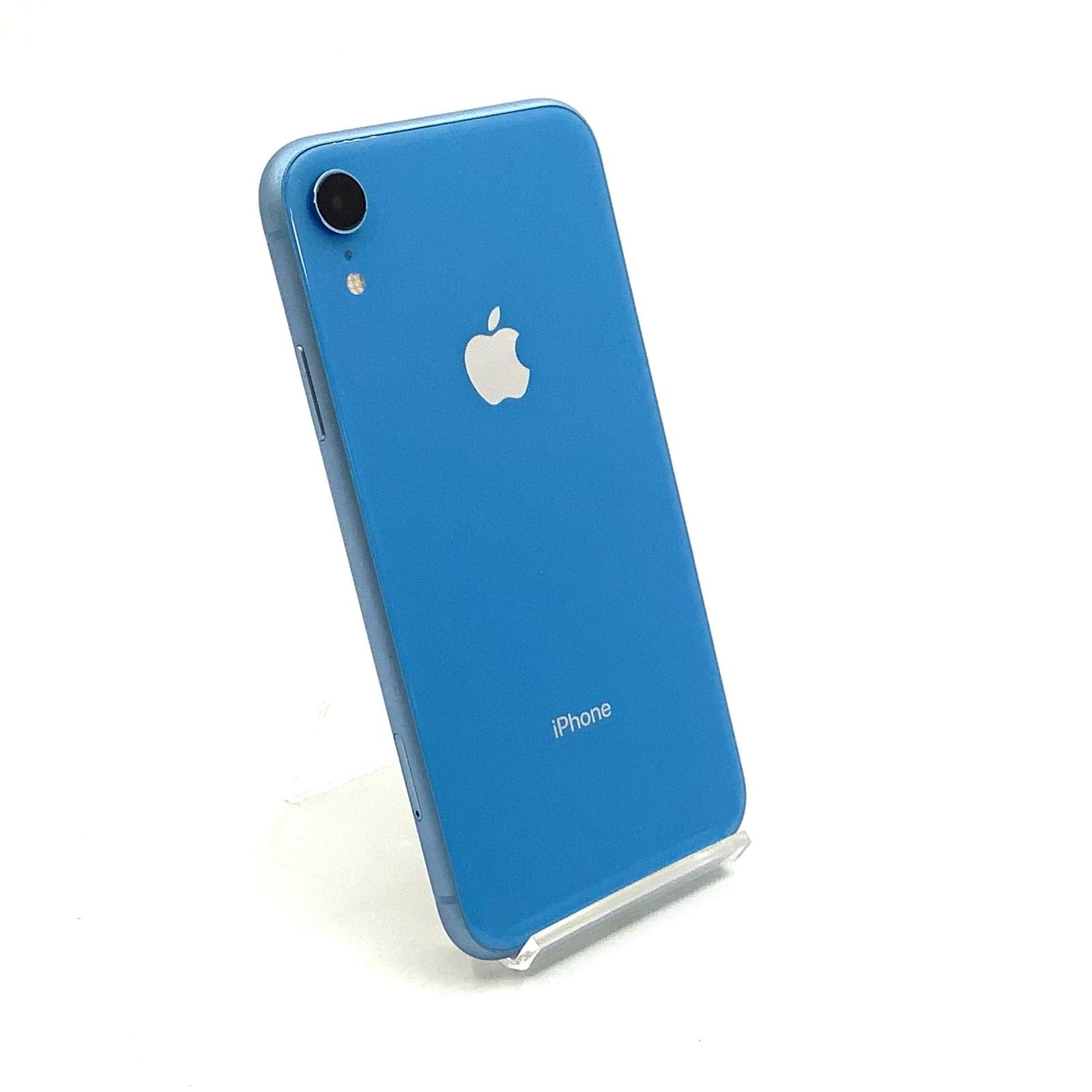 全額返金保証】【最速発送】 iPhone XR 64GB ブルー SIMフリー 白ロム