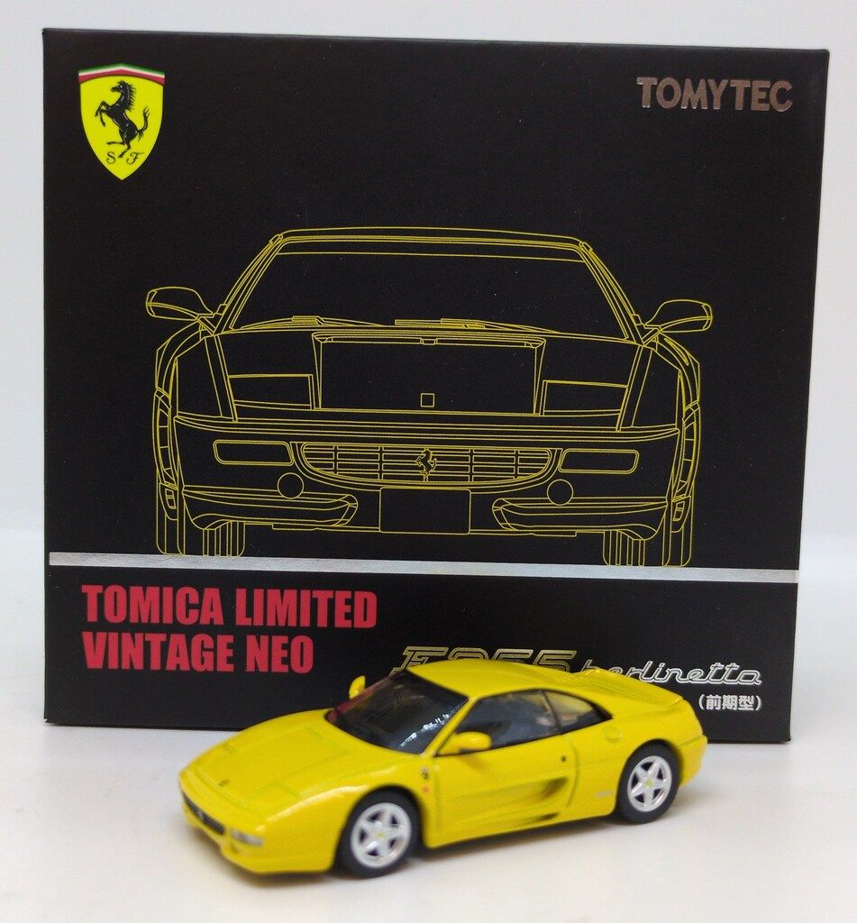 トミーテック TOMICA LIMITED VINTAGE NEO フェラーリ F355 ベルリネッタ 前期型 (イエロー)