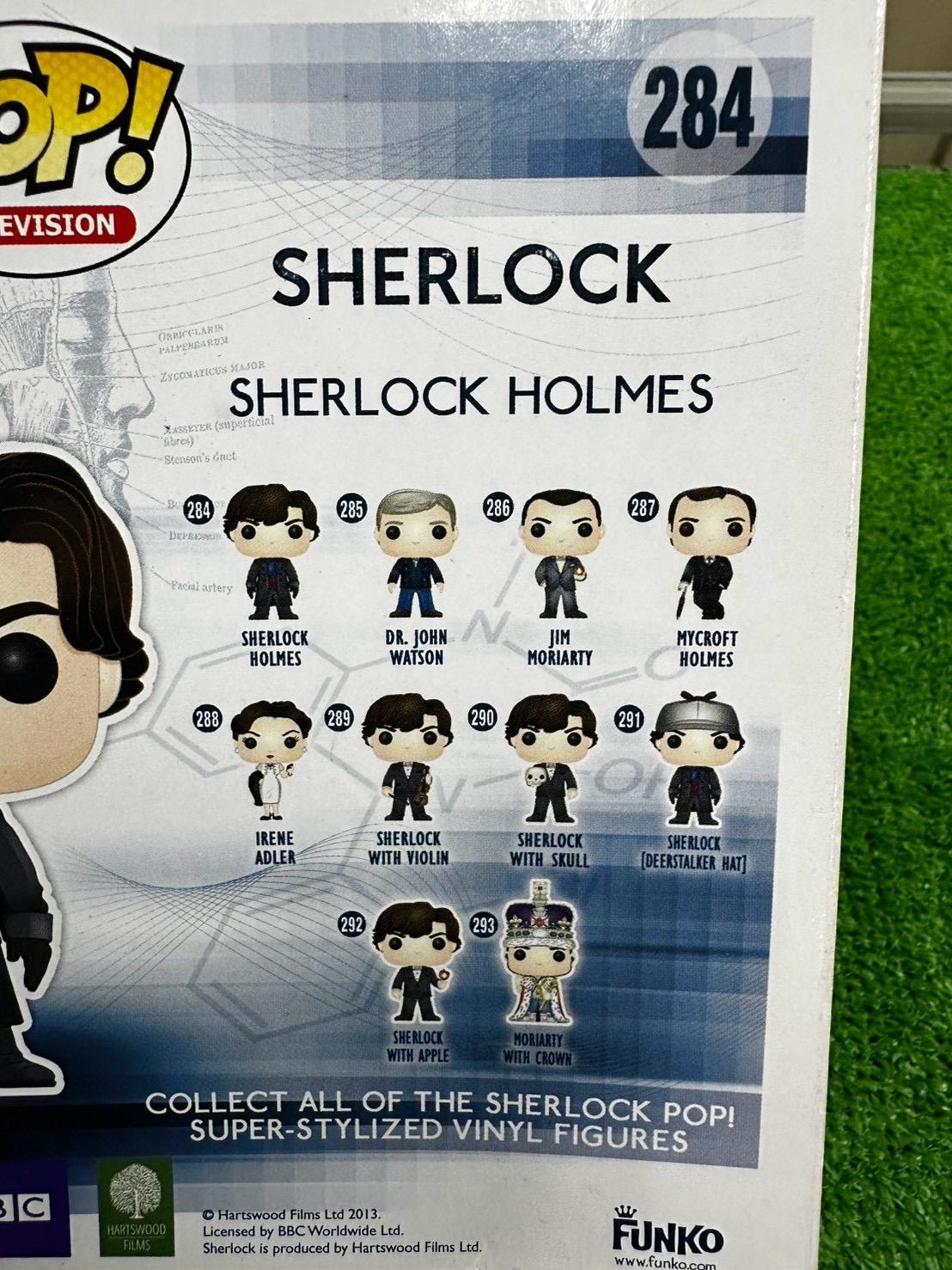 H1030 POP!TELEVISION SHERLOCK HOLMES シャーロックホームズ Funko