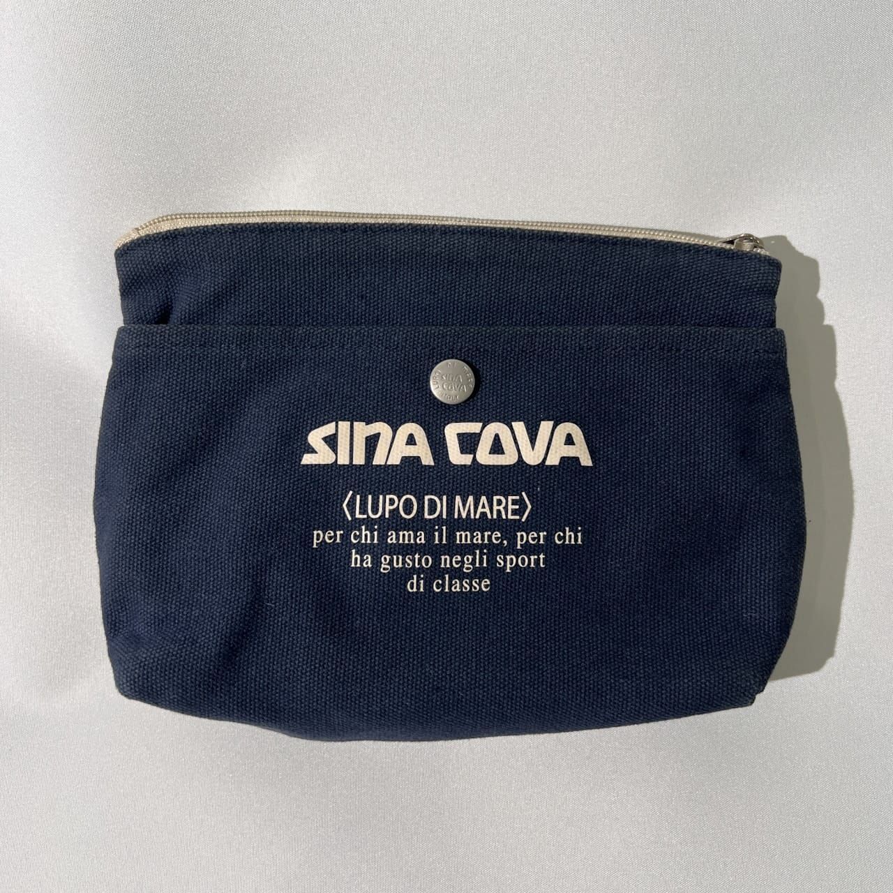 SINA COVA シナコバ キャンバス ミニ ボストンバッグ /ポーチ付き