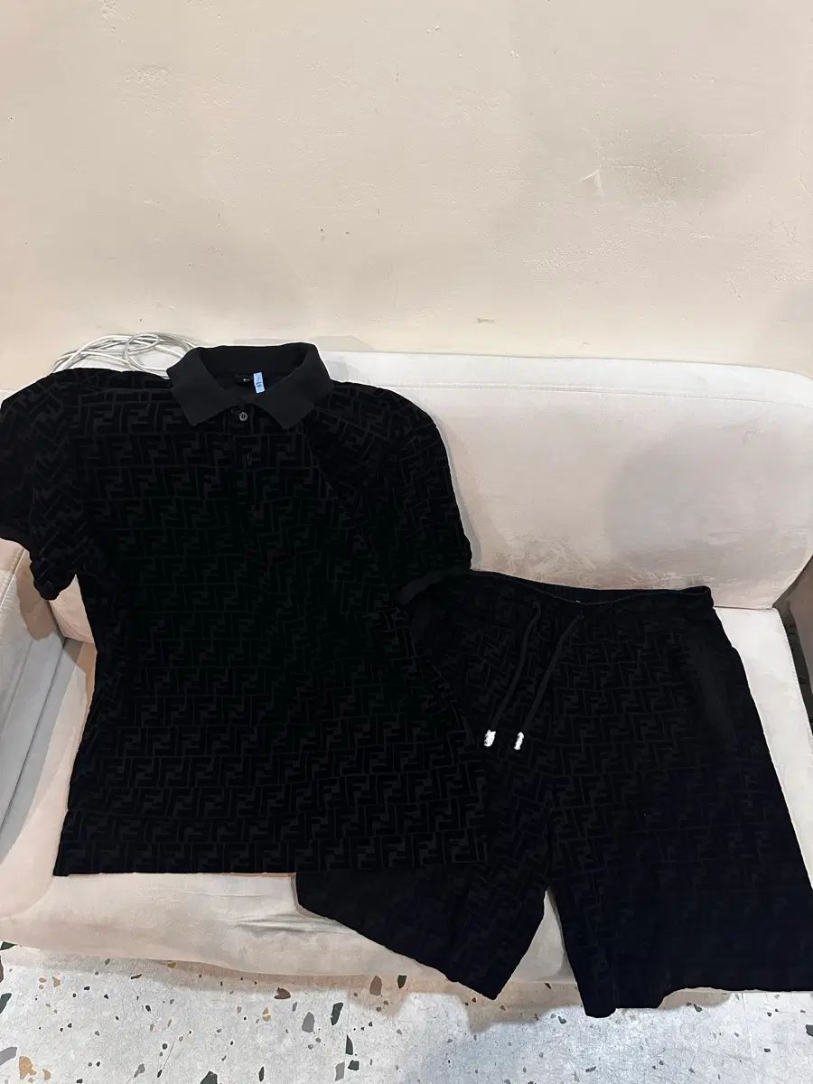 FENDI フェンディ 半袖 ジャカード セットアップ