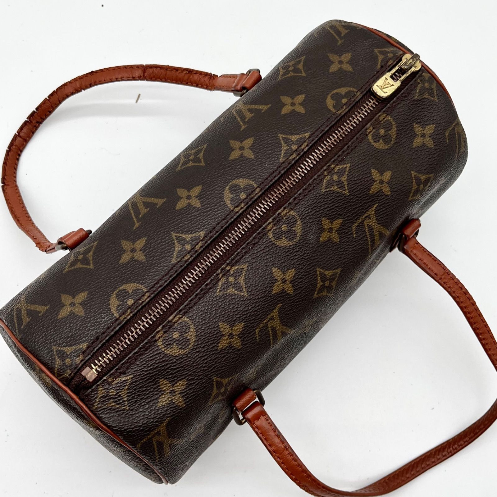 LOUIS VUITTON ルイヴィトン パピヨン26 モノグラム ハンドバッグ 筒型