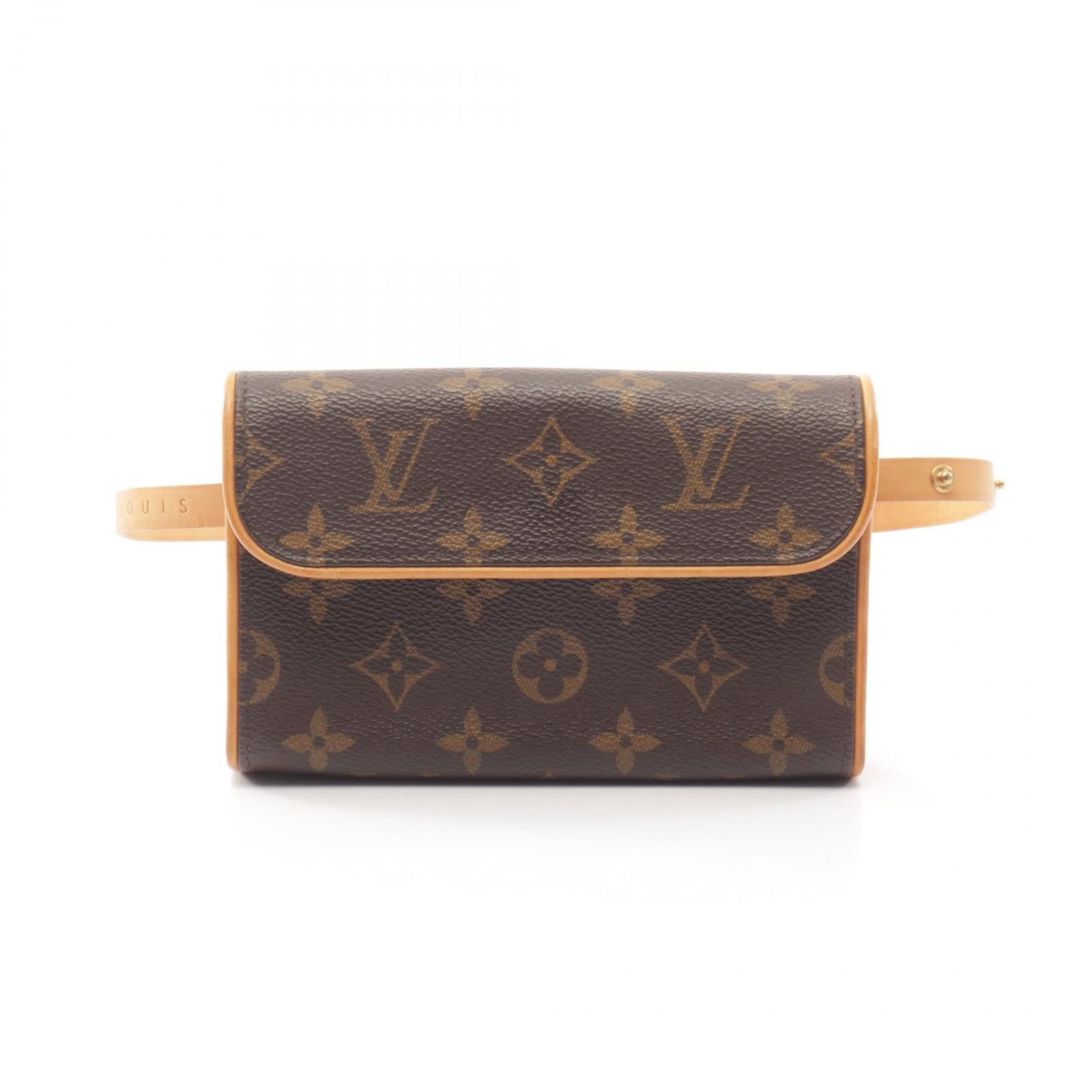 ルイ・ヴィトン LOUIS VUITTON ウエストバッグ ボディバッグ ポシェットフロランティーヌ モノグラム M51855 PVCコーティングキャンバス レザー ポシェット・フロランティーヌ