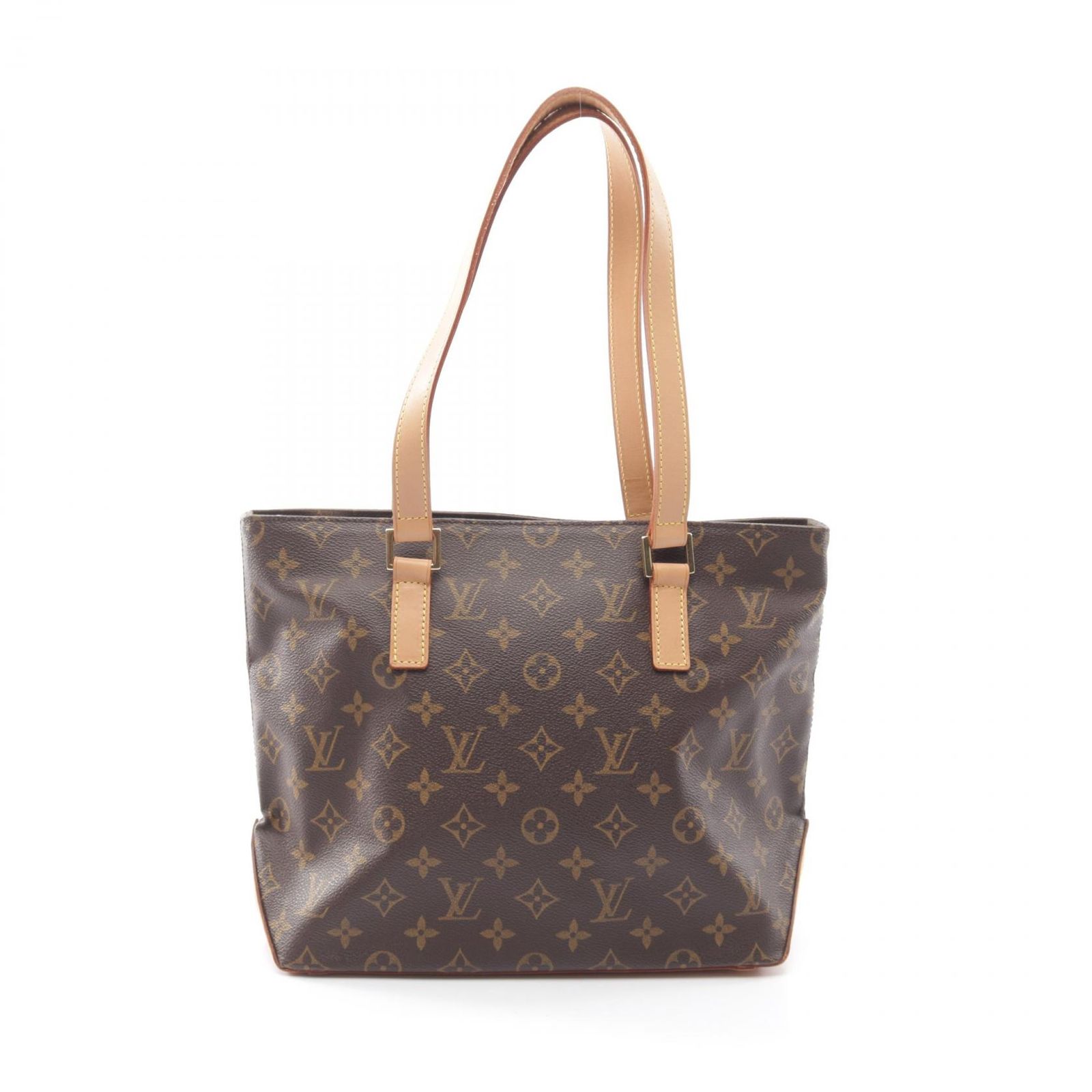 ルイ・ヴィトン LOUIS VUITTON ショルダーバッグ カバピアノ モノグラム M51148 PVCコーティングキャンバス レザー カバ・ピアノ レディース Used A