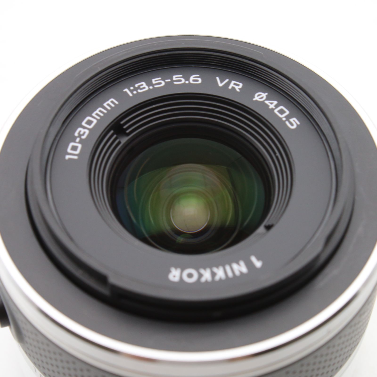 Nikon1 J1 レンズキット 10-30mm VR ミラーレス　一眼レフ 美品】 Nikon 1 J1 標準ズームレンズキット ホワイト 1 NIKKOR VR 10