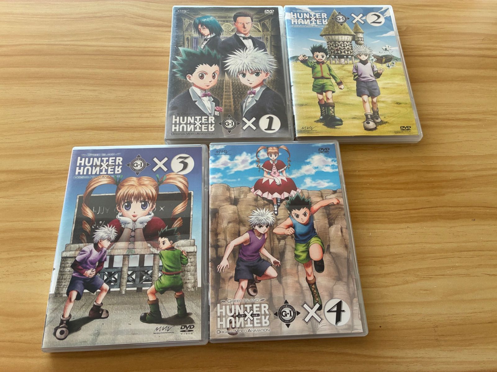 中古][DVD] 旧HUNTER×HUNTER グリードアイランド編 DVD 4巻セット